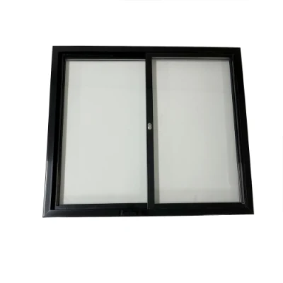 Porta de vidro deslizante moderada vidro do refrigerador da mostra do dobro 4mm